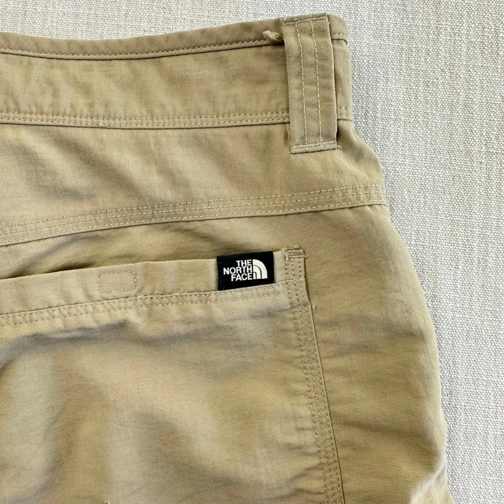 The North Face Mens Horizon‎ Cargo Shorts Tan Khaki Nylon Hiking Size 40